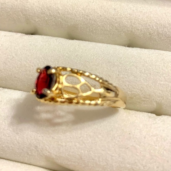 Simulated Stone Gold Plated - Picture 5 of 6